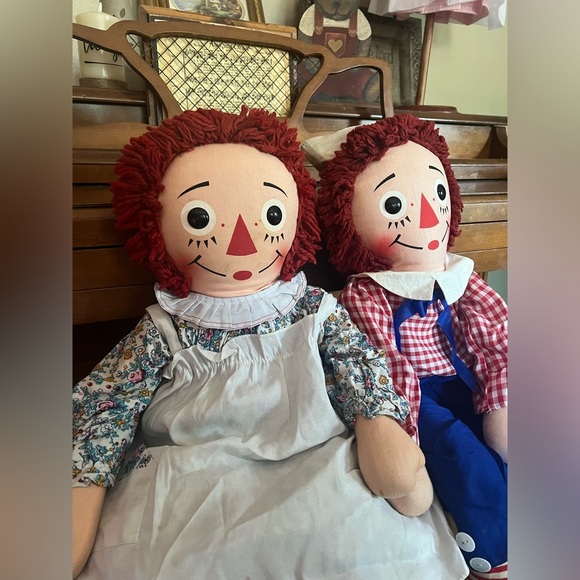 Vintage 1960's 32" The Original Knickerbocker Raggedy Ann &
Andy - Picture 6 of 12